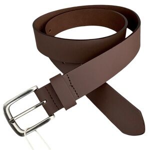 Men's Brown Leather Belt Vatan Handmade New with Tags in Box Size 40 Nice Gift